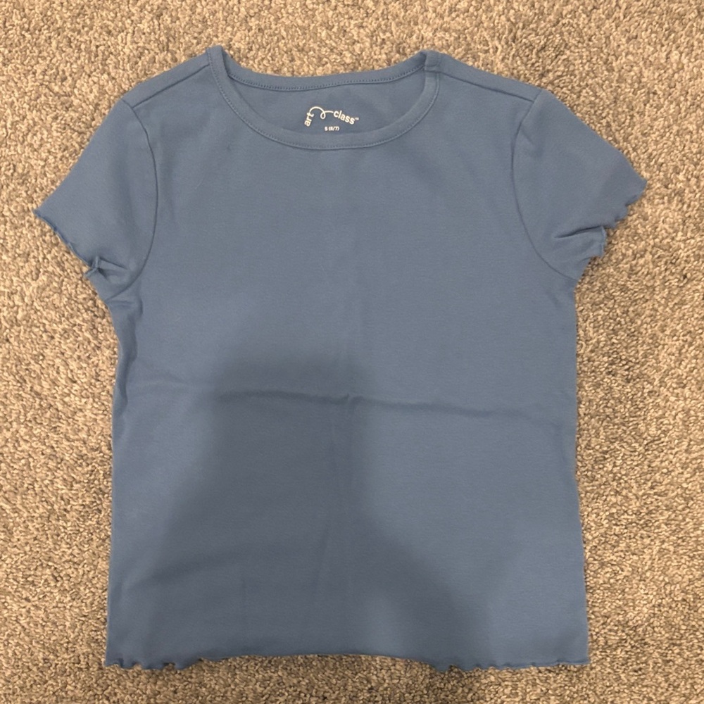 Art Class Blue Short Sleeve Tee